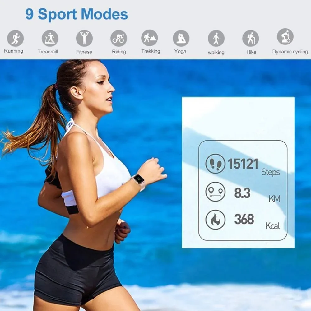 NEW Smart Watch Fitness, Heart, & Sleep Tracker - Picture 7 of 16